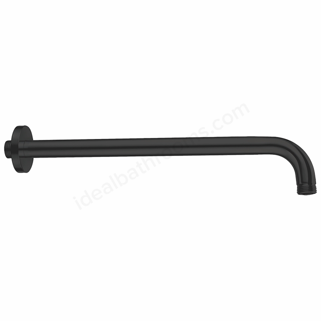 Scudo Mono Round Wall Arm - Matt Black
