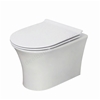 Scudo Deia 480mm x 360mm x 370mm Wall Hung WC Pan - White