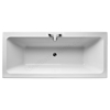 Ideal Standard TEMPO Cube Double Ended Rectangular Bath; 0 Tap Holes; 1800x800mm; White