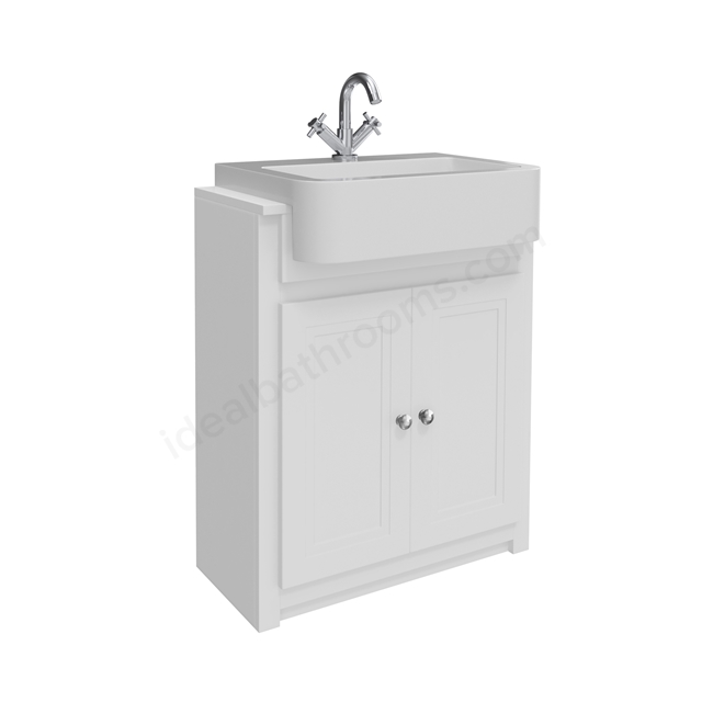 Scudo Classica 660mm Vanity Unit - Chalk White