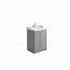 Scudo Classica 600mm Vanity - Stone Grey
