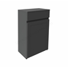 Scudo Classica 500mm WC Unit - Charcoal Grey