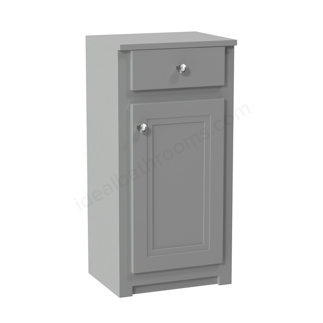 Scudo Classica 400mm Side Cabinet w/ Drawer - Stone Grey