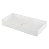 Scudo Stance 750mm x 360mm x 110mm Countertop Basin - White