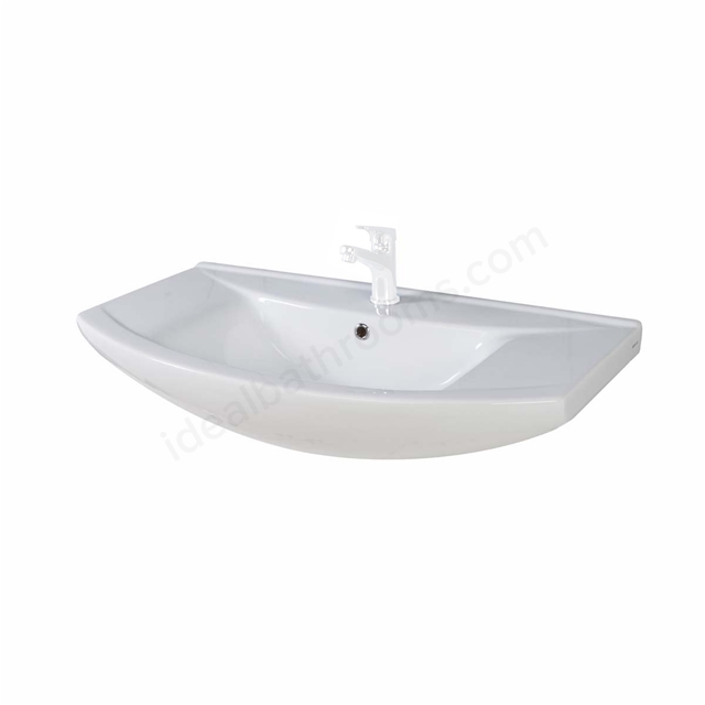 Scudo Lanza 860mm x 500mm Vanity Basin - White
