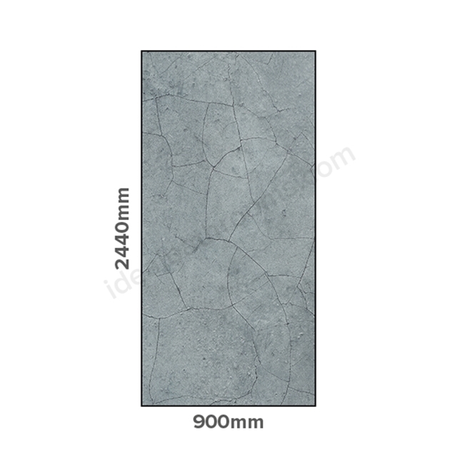 Showerwall 2440X900Mm Se Cracked Grey Wall Panel SW57