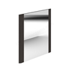 Essential VERMONT Bathroom Mirror; Rectangular; 600x600mm; Dark Grey