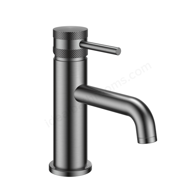 Scudo Core Mono Deck Mounted 1 Handle Basin Mixer - Gunmetal