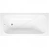Vitra BALANCE Single Ended Rectangular Bath; 1700x700mm; 0 Tap Hole; White