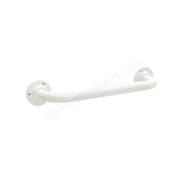 Bathex Professional 450mm Mild Steel Grab Rail - White