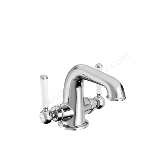 Tavistock Lansdown Basin Mixer With Click Waste Chrome