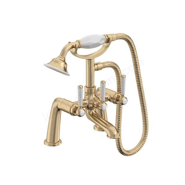 Tavistock Lansdown Bath Shower Mixer Brass