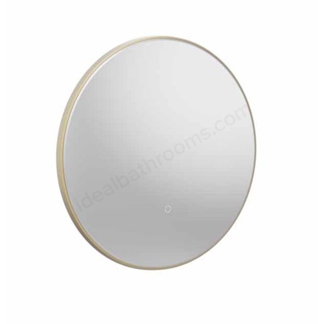 Tavistock Oxygen Mirror - 600mm x 600mm - Brass | Ideal Bathrooms