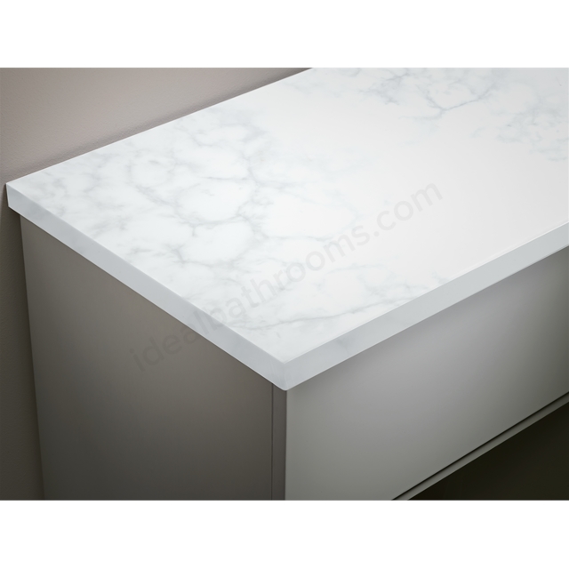 Tavistock 800 Uslung Worktop Inc Upstand Carrara