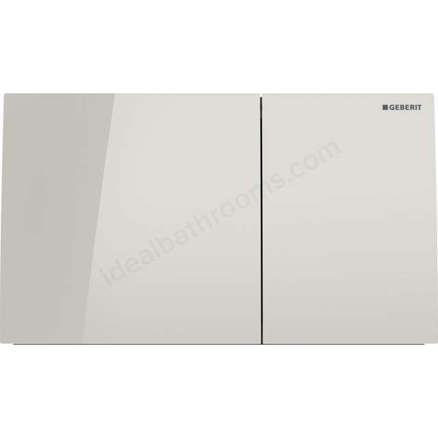 Geberit Sigma70 Dual Flush Plate - Sand Grey Glass