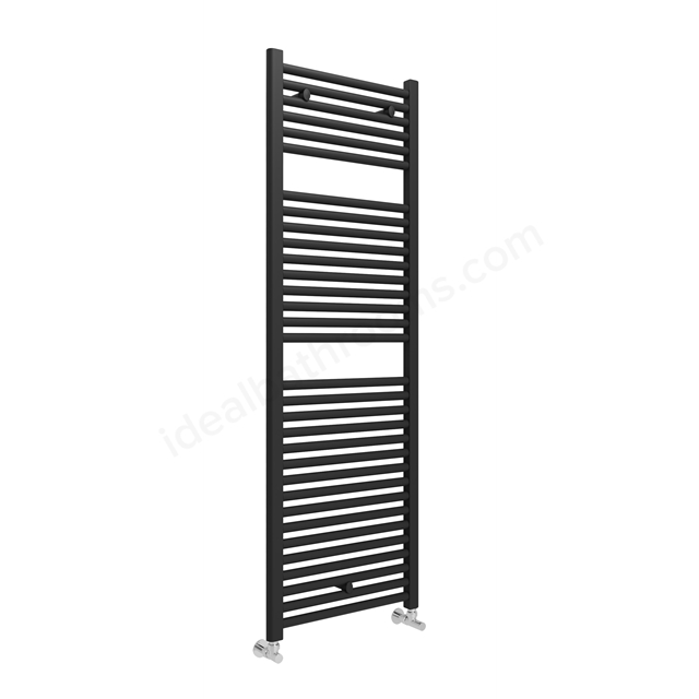 Lazzarini Roma 1512mm x 500mm Straight Towel Warmer - Matt Black