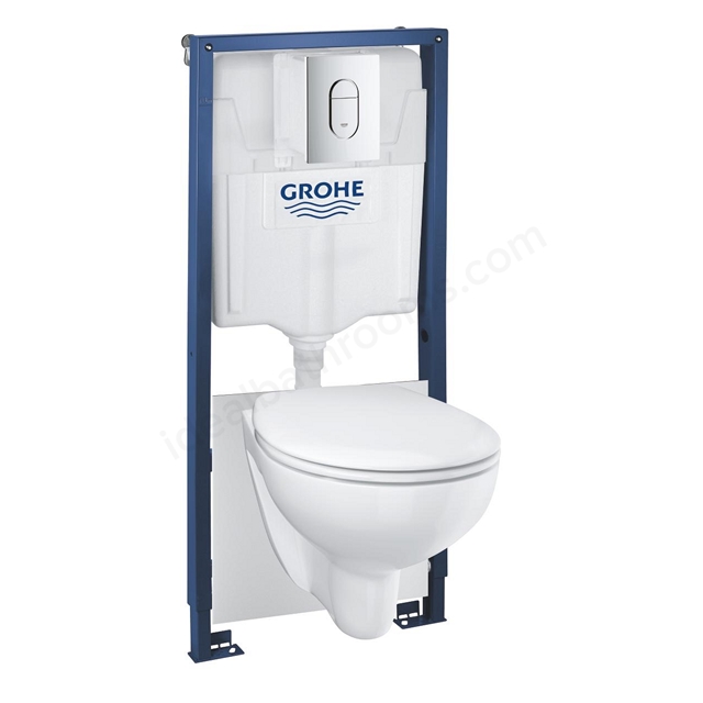 Grohe Rapid SL 5-in-1 Set for WC, 1.13M Pack with Soft Close Seat