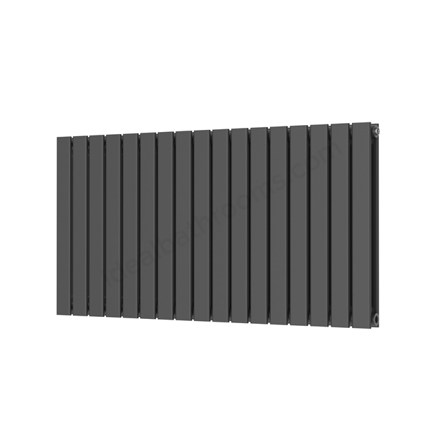 Scudo Bravo Designer Radiator Double 600mm x 1158mm - Anthracite