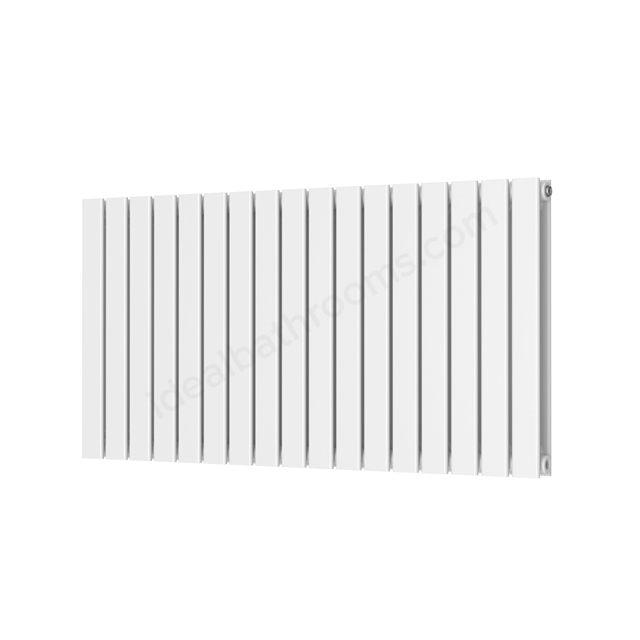 Scudo Bravo Designer Radiator Double 600mm x 1158mm - White