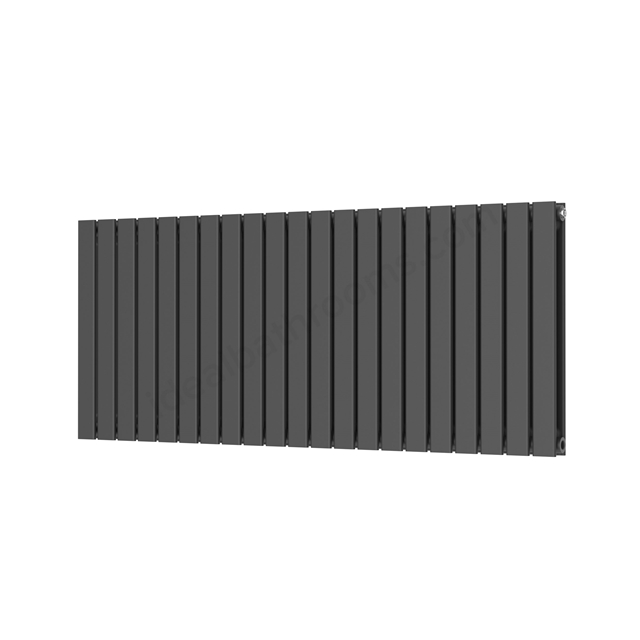 Scudo Bravo Designer Radiator Double 600mm x 1430mm - Anthracite