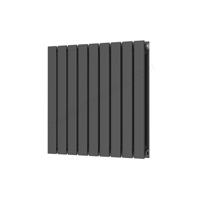 Scudo Bravo Designer Radiator Double 600mm x 614mm - Anthracite