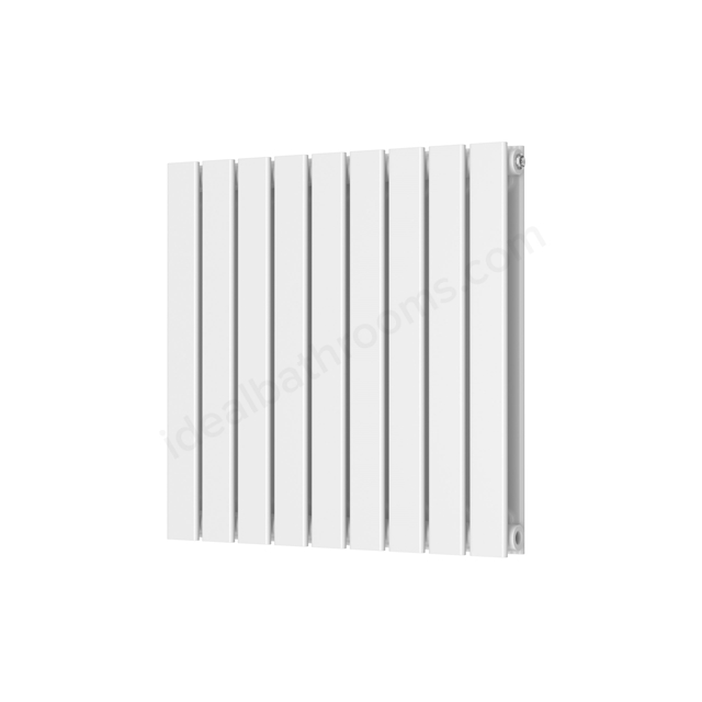 Scudo Bravo Designer Radiator Double 600mm x 614mm - White