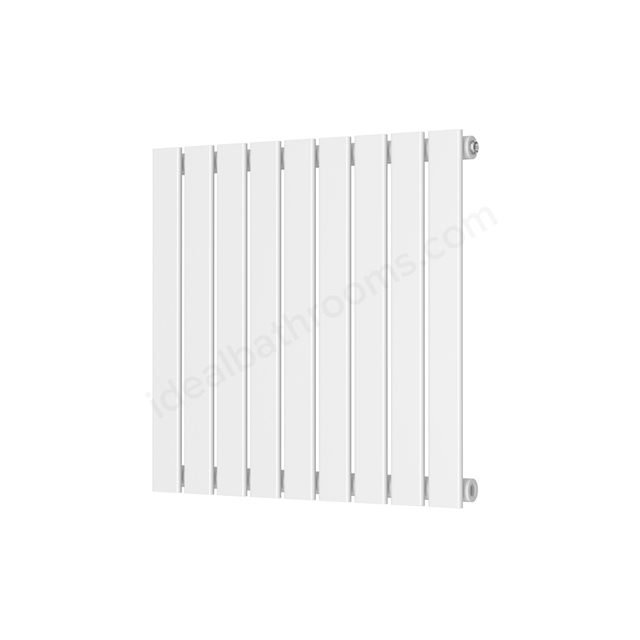 Scudo Bravo Designer Radiator Single 600mm x 614mm - White