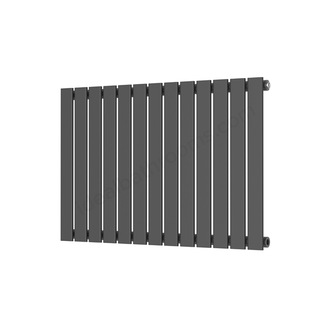 Scudo Bravo Designer Radiator Single 600mm x 886mm - Anthracite