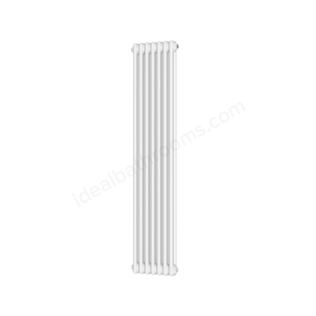 Scudo Column Designer Vertical Radiator 2 col 1500 x 335mm 7 Sections - White