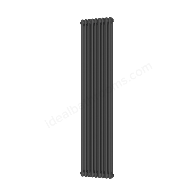 Scudo Column Designer Vertical Radiator 2 col 1800 x 425mm 9 Sections - Anthracite