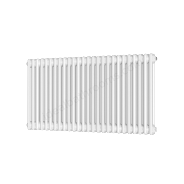 Scudo Column Designer Horizontal Radiator 2 col 600 x 1190mm 26 Sections - White