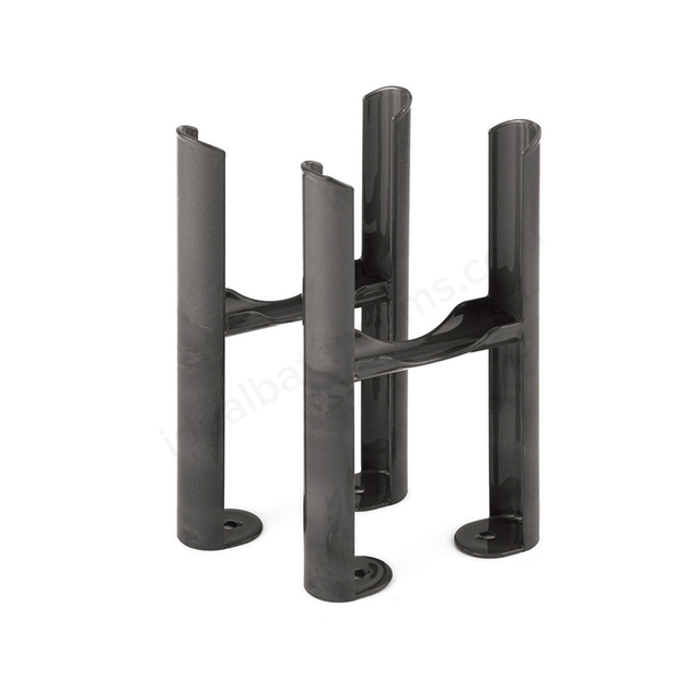 Scudo Column Radiator 3 Column Insertable Feet (pair) Raw Metal