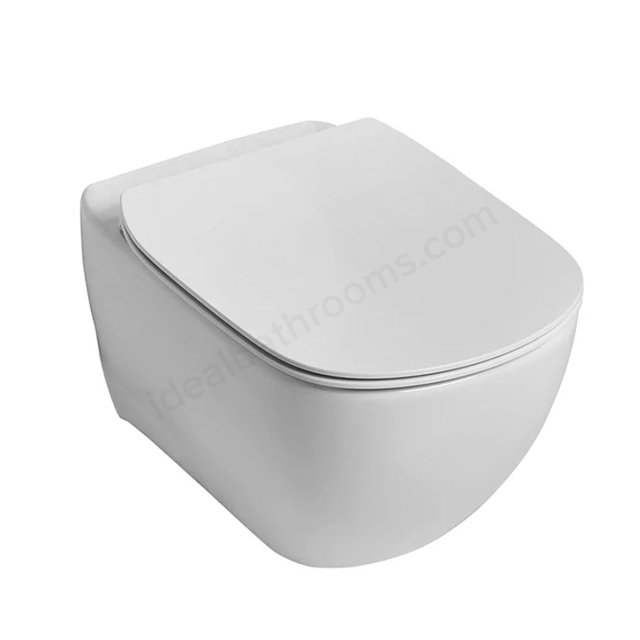 Ideal Standard Tesi 365mm Wall Hung Pan & Seat Pack