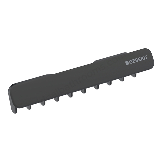 Geberit ONE Drain Cover; Comb Insert - Matt Black