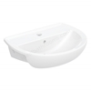 Twyford Alcona 500mmW Semi-Recessed Basin, 1 Tap Hole 