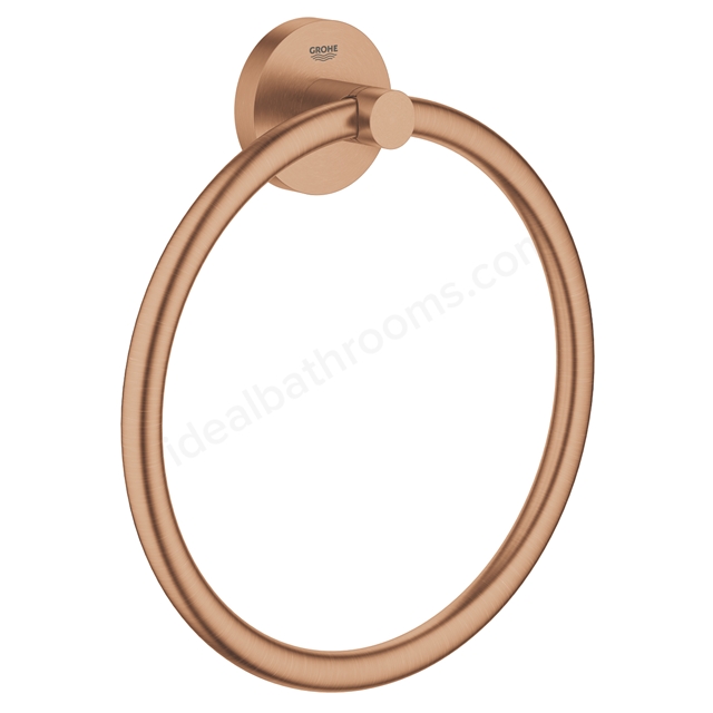 GROHE Essentials Towel Ring - Brushed Warm Sunset