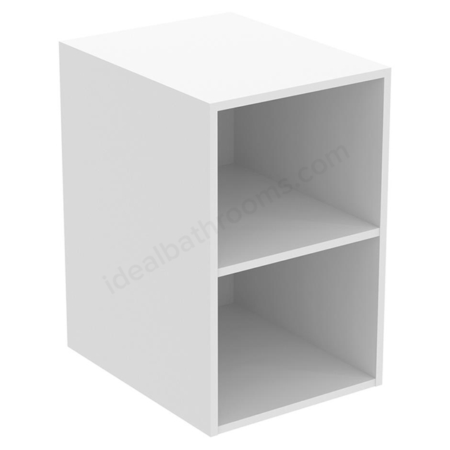 Ideal Standard i.life B 40cm side unit for vanity basins; 2 shelves; matt white