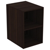 Ideal Standard i.life B 40cm side unit for vanity basins; 2 shelves; coffee oak