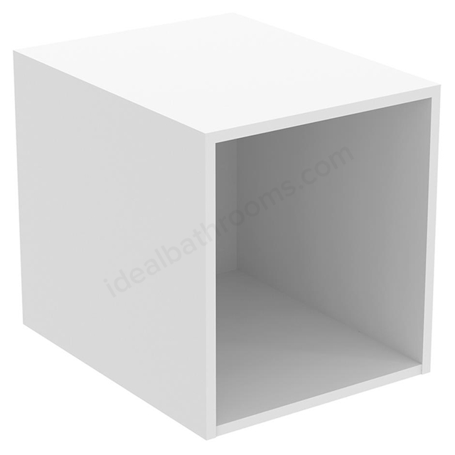 Ideal Standard i.life B 40cm side unit for vanity basins; 1 shelf; matt white