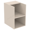 Ideal Standard i.life B 40cm side unit for worktops;  2 shelves; sand beige matt