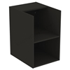 Ideal Standard i.life B 40cm side unit for worktops;  2 shelves; carbon grey matt