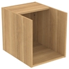 Ideal Standard i.life B 40cm side unit for worktops;  1 shelf; natural oak