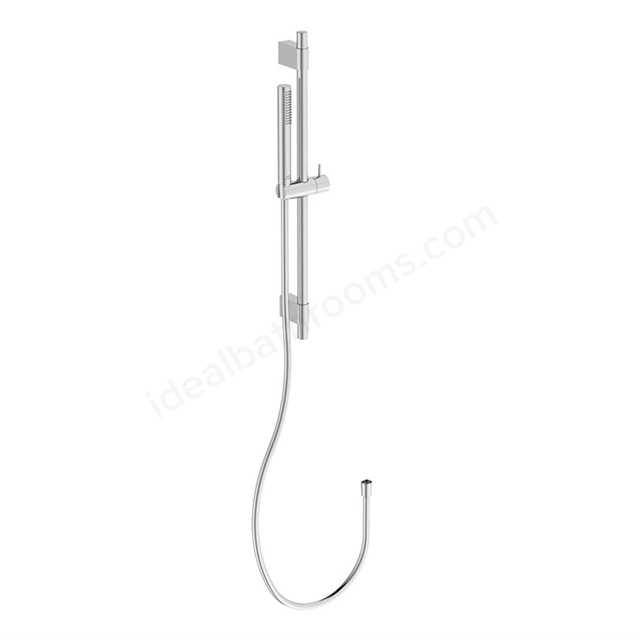 Ideal Standard Idealrain stick shower kit; SF handspray; 600mm rail &1.75m IdealFlex hose; chrome