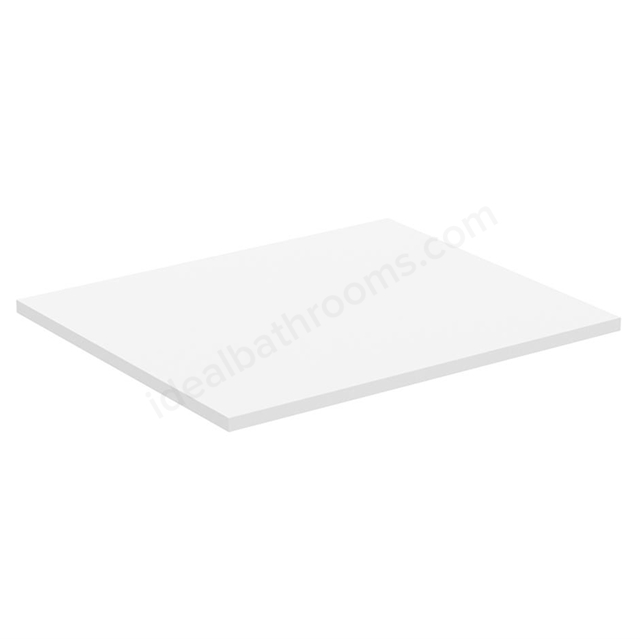 Ideal Standard i.life B 60cm worktop for vessel  installation; matt white