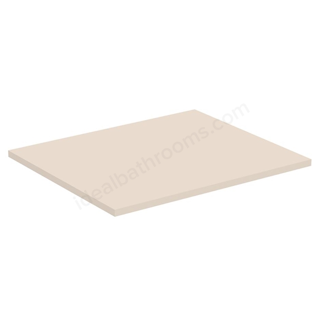 Ideal Standard i.life B 60cm worktop for vessel  installation; sand beige matt