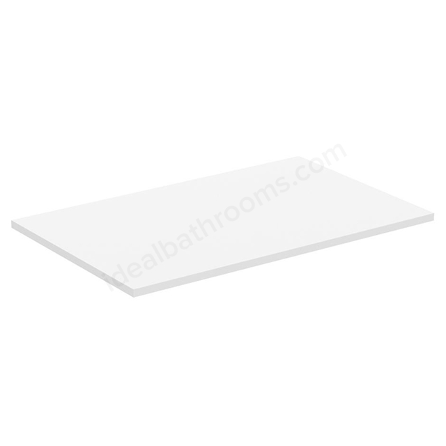 Ideal Standard i.life B 80cm worktop for vessel  installation; matt white