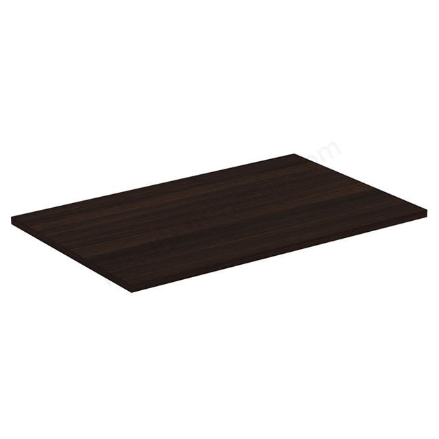 Ideal Standard i.life B 80cm worktop for vessel  installation; coffee oak