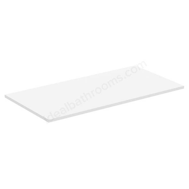 Ideal Standard i.life B 100cm worktop for vessel  installation; matt white