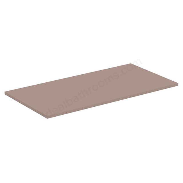 Ideal Standard i.life B 100cm worktop for vessel  installation; greige matt