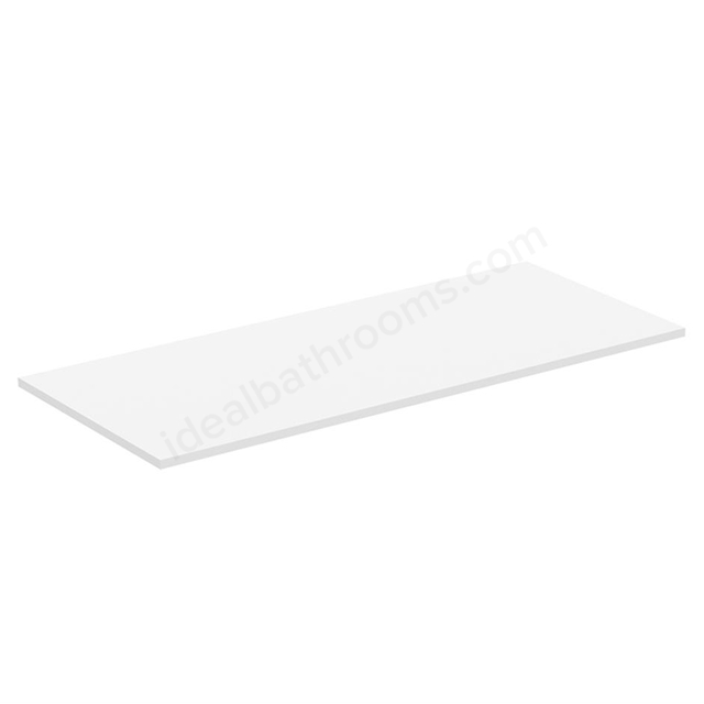 Ideal Standard i.life B 120cm worktop for vessel  installation; matt white